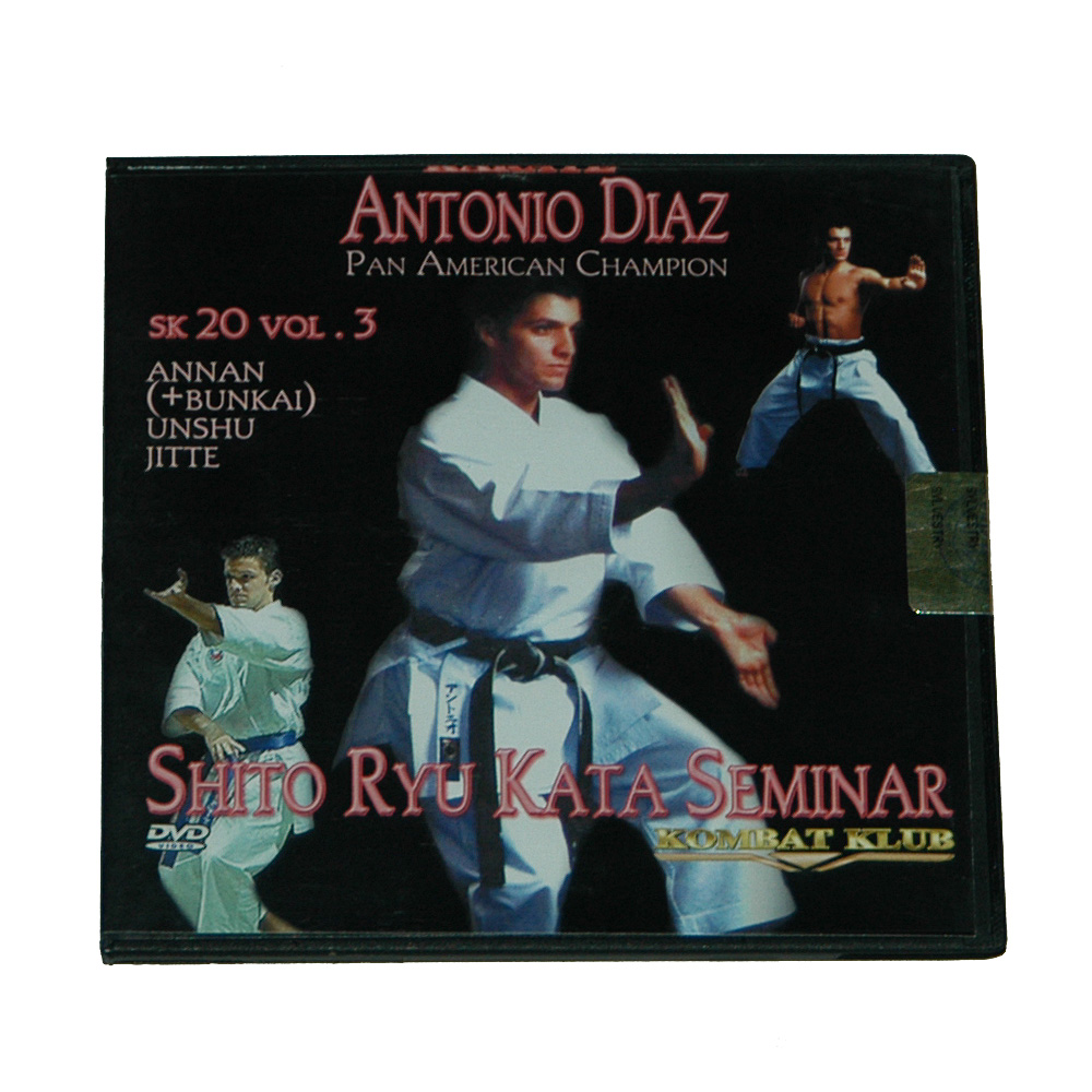 DVD Antonio Diaz: Shito Ryu Karate Kata Bunkai Vol. 3