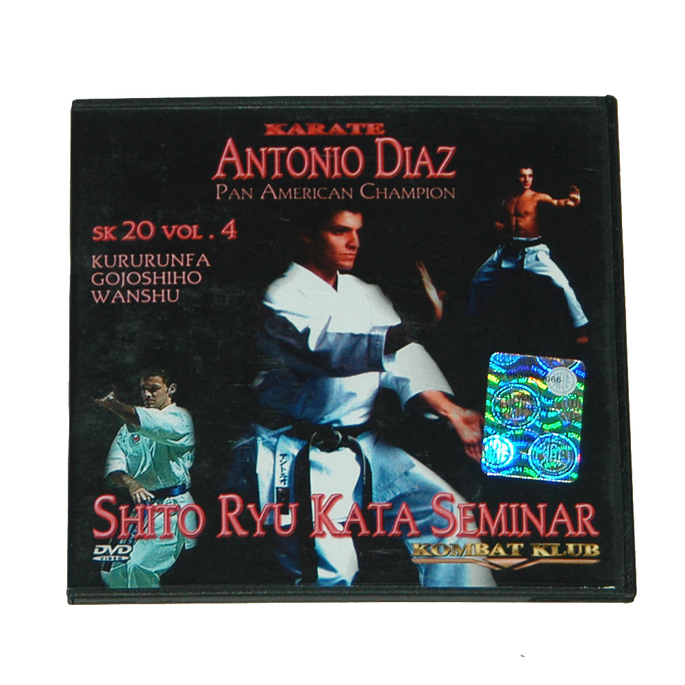 DVD Antonio Diaz: Shito Ryu Karate Kata Bunkai Vol. 4