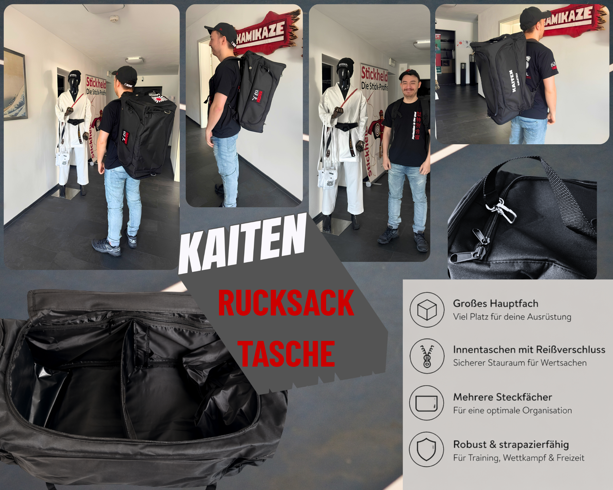KAITEN Rucksacktasche