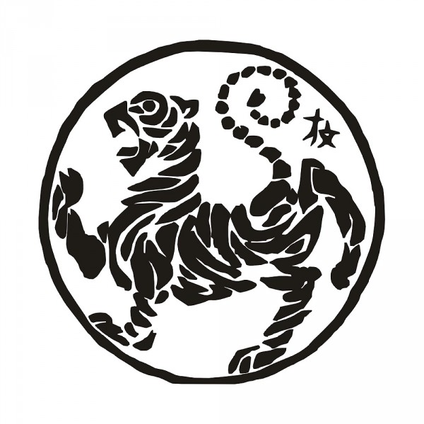 Aufkleber Shotokan Tiger