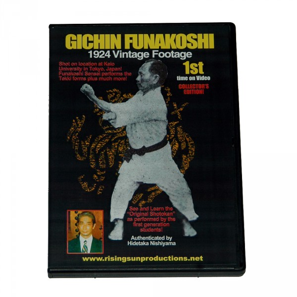 DVD Funakoshi 1924 Vintage Footage
