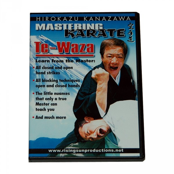 DVD Kanazawa Mastering Karate Vol. 1 "Te-Waza"