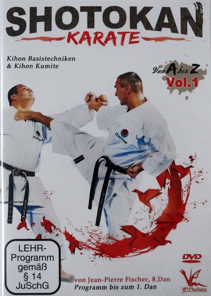 DVD Jean-Pierre Fischer: Shotokan Karate von A-Z, Vol. 1