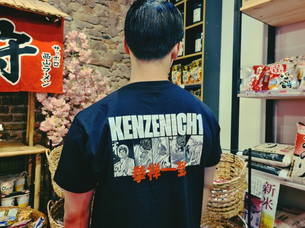 T-Shirt, bedruckt - "Manga"