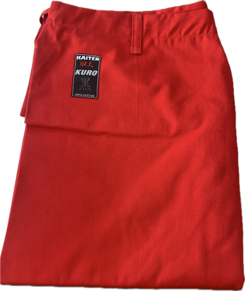 Hose Kaiten Kuro rot (Einzelstück), 170