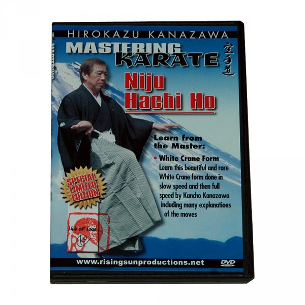 DVD Kanazawa Mastering Karate Vol. 6 "Ni Ju Hachi Ho"