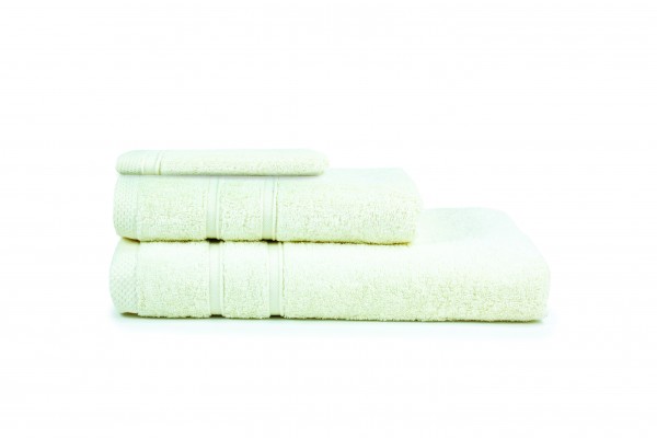 Duschtuch aus Bambus und Baumwolle, incl. Bestickung