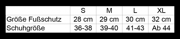 Tokaido WKF - Fußschützer rot oder blau