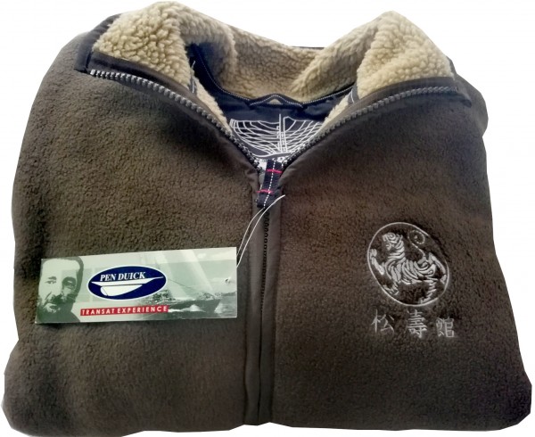 Pen Duick Men Fleece-Jacke Transat Experience, Braun XXL
